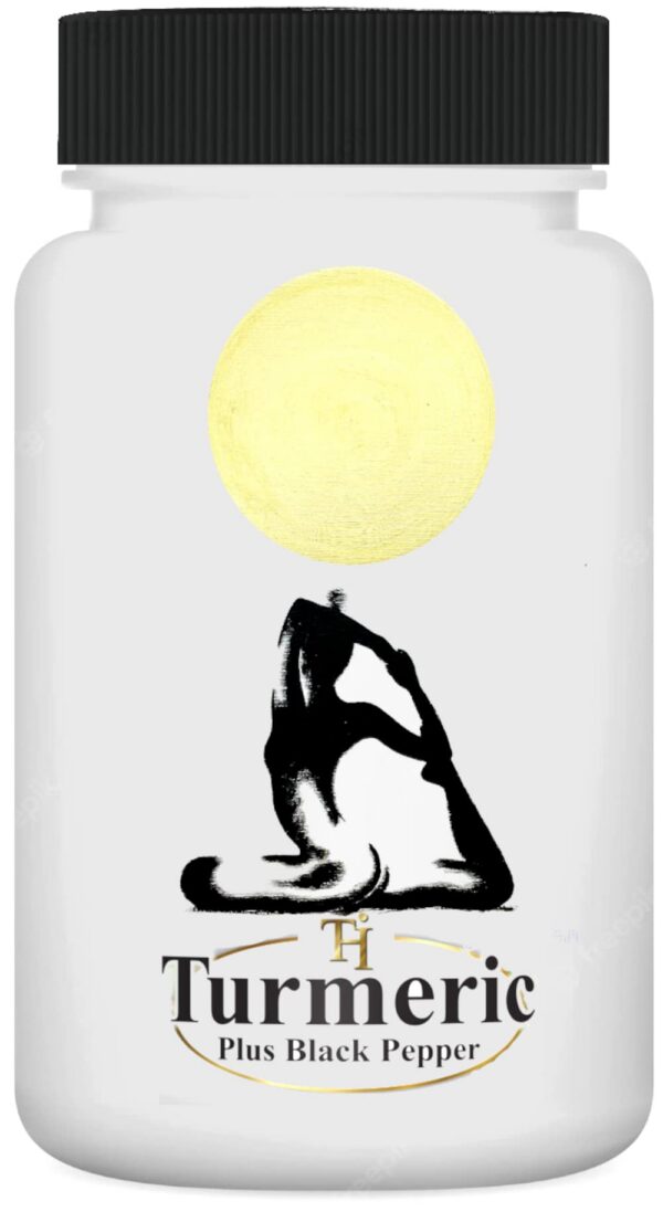 The Inner Health suplemento cúrcuma pimienta negra 60 tabletas