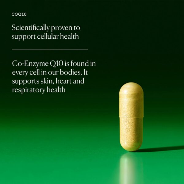 Caja y empaque COQ10 The Nue Co