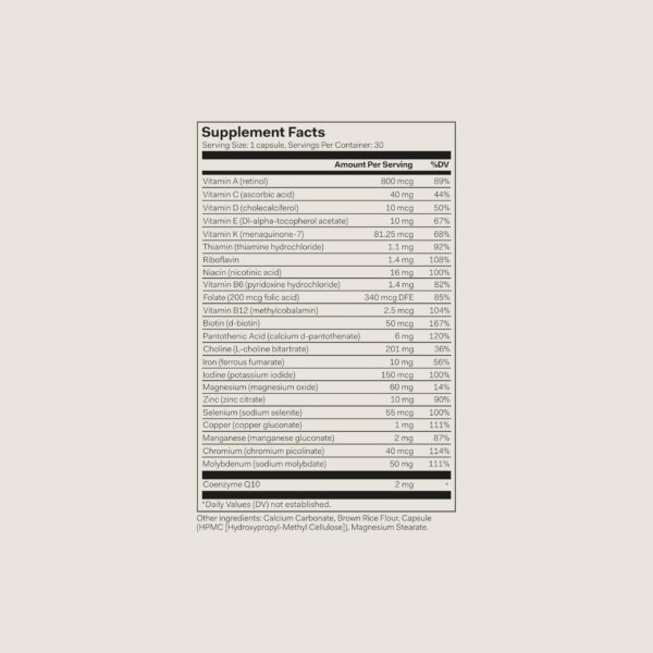 Etiqueta del producto The Nue Co