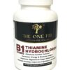 Version 1.0.0 The One Pill Vitamine B1 500 mg cápsulas - etiqueta frontal
