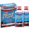 Frontal de la caja The Right Stuff concentrado electrolitico Berry