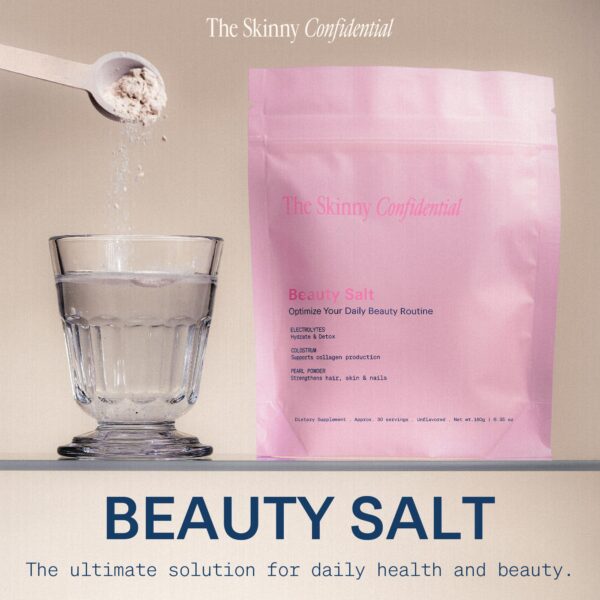 Etiqueta de Beauty Salt Hydration