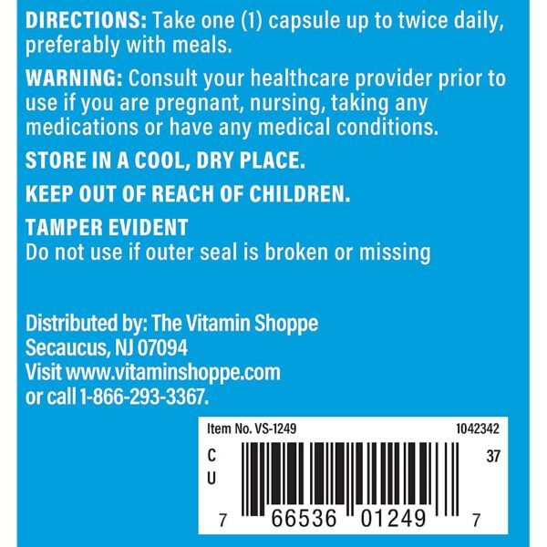 The Vitamin Shoppe cápsulas vitamina c 500mg frasco