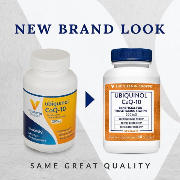 Cápsulas blandas de CoQ10 de The Vitamin Shoppe