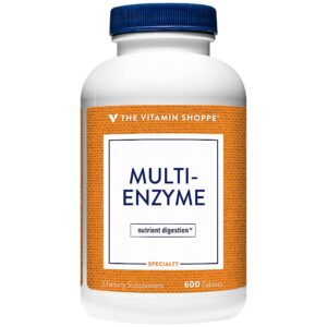 Version 1.0.0 The Vitamin Shoppe Multi Enzyme bottle front