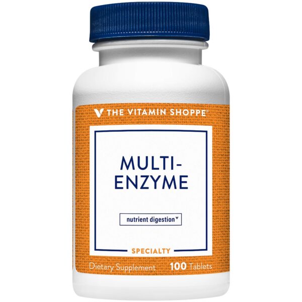 Frente del envase The Vitamin Shoppe Multi Enzyme