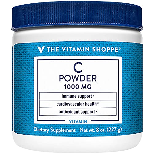 The Vitamin Shoppe polvo vitamina C 1000 mg antioxidante