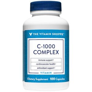 The Vitamin Shoppe vitamina c-1000 complejo 100 cápsulas