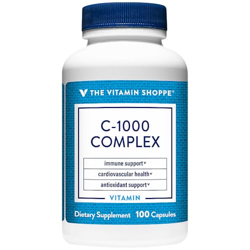 The Vitamin Shoppe vitamina c-1000 complejo 100 cápsulas