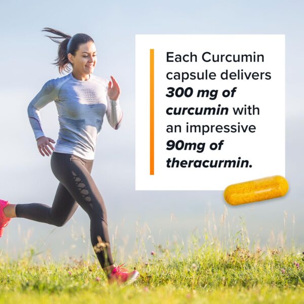 Envase Theracurmin Turmeric Curcumin vista lateral