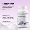 Theralogix melatonina suplemento apoyo sueño para mujeres