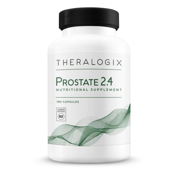Frente del frasco Theralogix Prostate 2.4