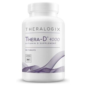 Theralogix Thera-D 4000 IU suplemento vitamina d en tabletas