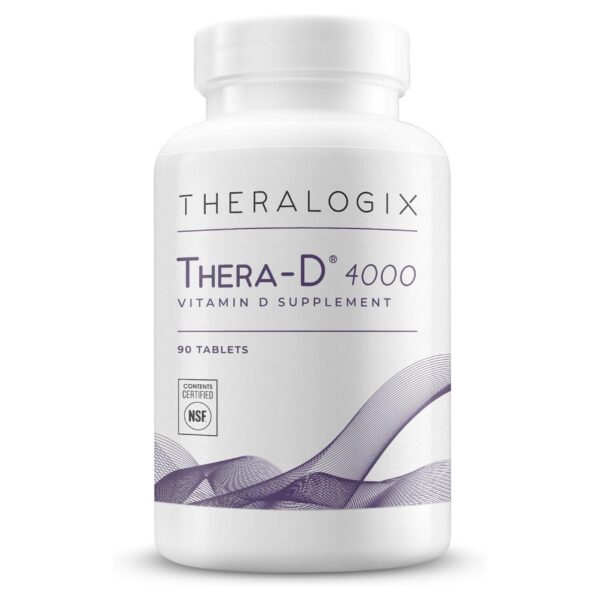 Version 1.0.0 Theralogix Thera-D 4000 IU suplemento vitamina d en tabletas