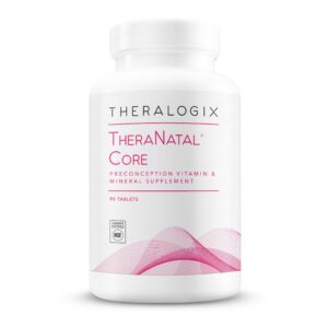 Theralogix TheraNatal Core paquete suplemento prenatal para fertilidad