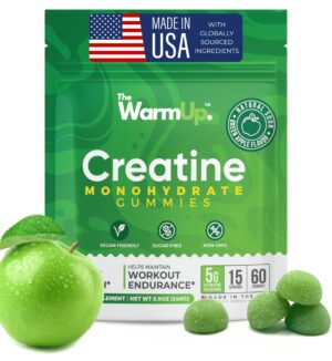 Version 1.0.0 Frente del empaque TheWarmUp Creatine Gummies