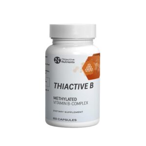 ThiActive B Complemento Complejo B Metilado Sin Rellenos 60 Cápsulas