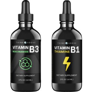 Version 1.0.0 Botella de Think Above vitamina líquida B3 y B1 60 ml