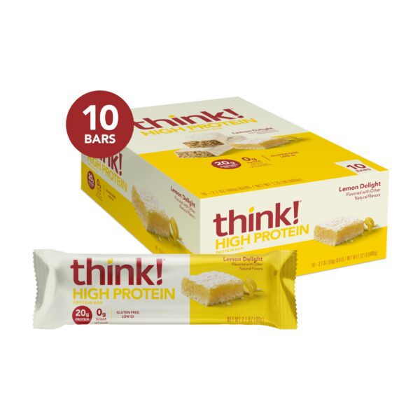 Etiqueta nutricional Think! Lemon Delight