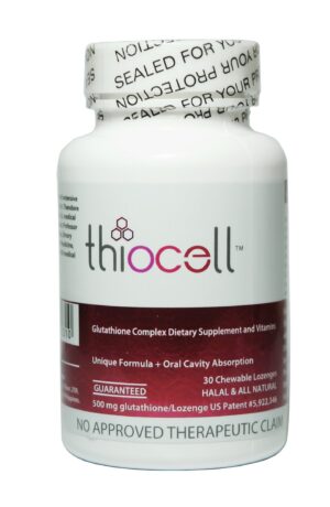Pastilla Thiocell Glutatión Complex
