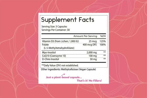 Cápsulas veganas en frasco