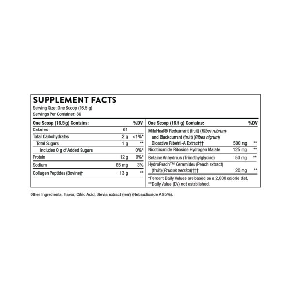 Caja THORNE Collagen Plus Biotin