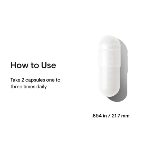 Frasco con etiqueta THORNE Glycine