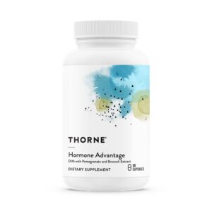 Version 1.0.0 THORNE Hormone Advantage paquete 60 cápsulas soporte hormonal