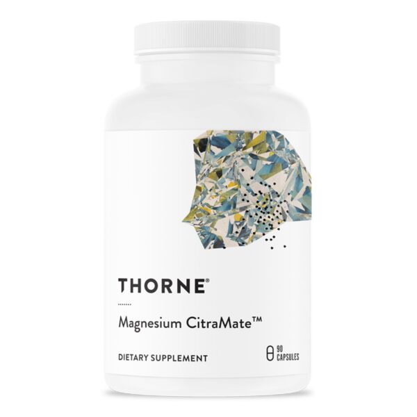 THORNE Magnesio CitraMate frasco
