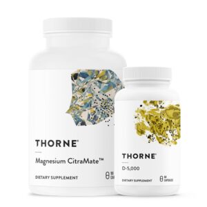 Thorne Magnesium CitraMate frasco