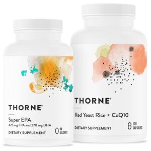 Paquete THORNE Super EPA y Arroz Levadura Roja y CoQ10