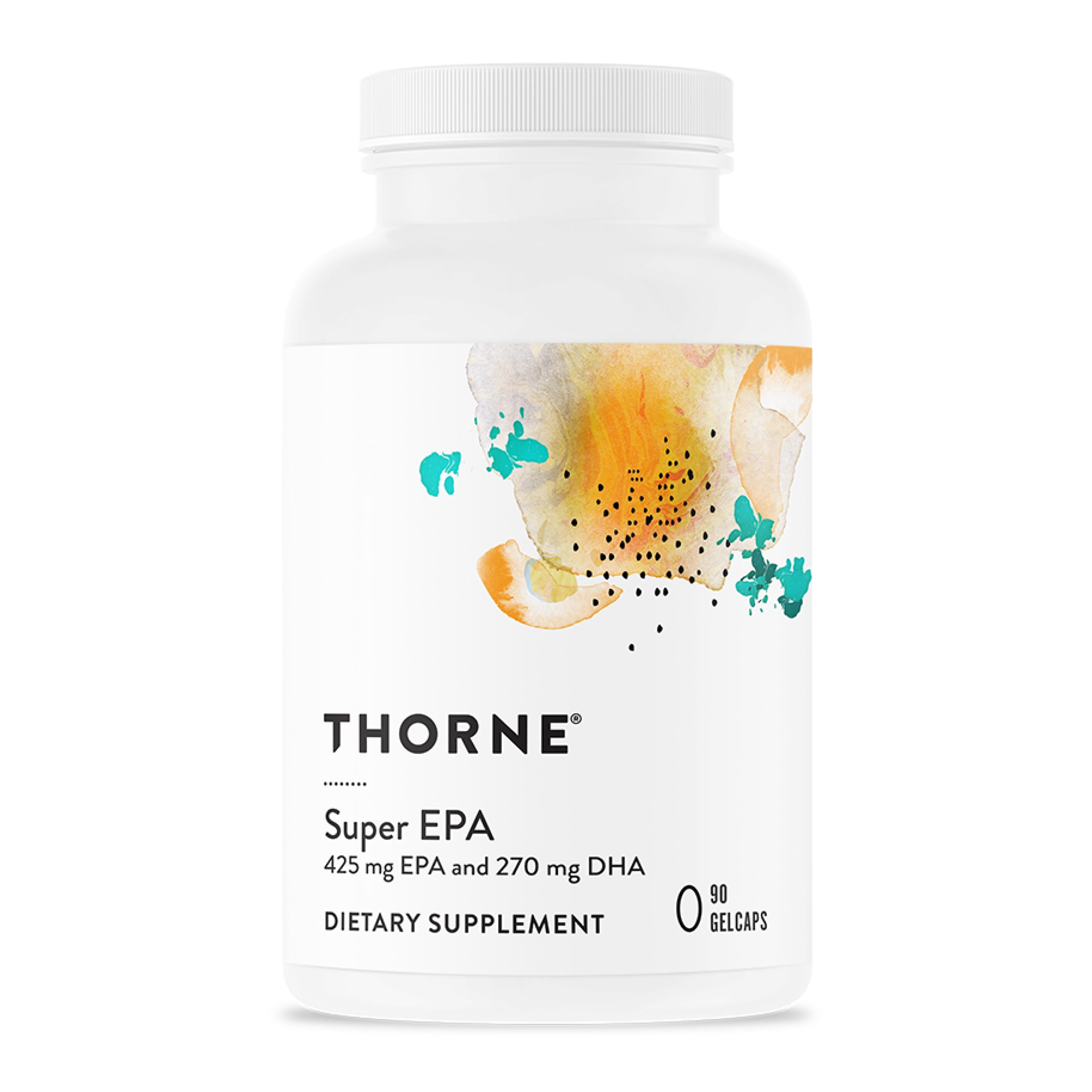 THORNE Super EPA Omega-3, 425 mg EPA 270 mg DHA