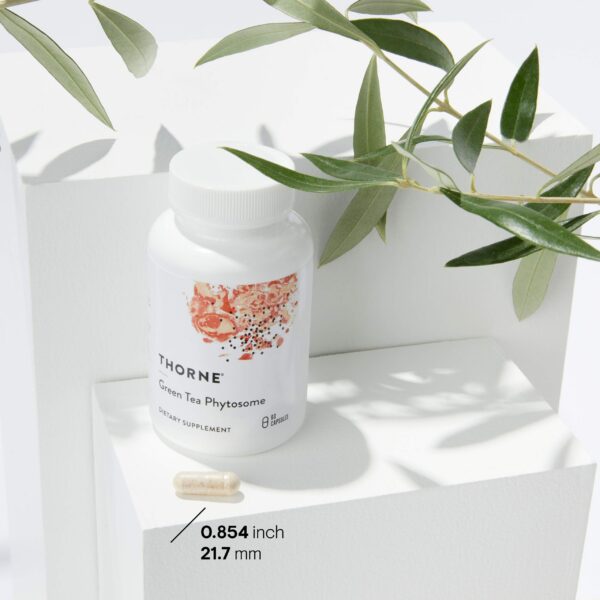 Suplemento antioxidante THORNE té verde fitosoma sin cafeína