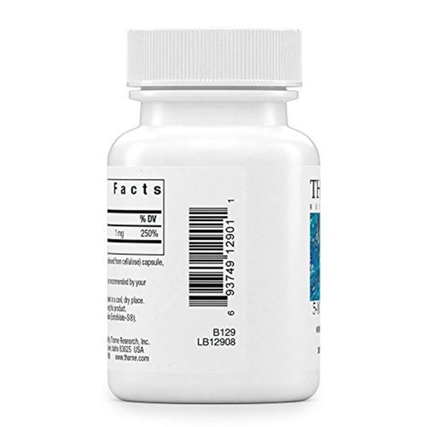 THORNE suplemento metilfolato activo para salud general