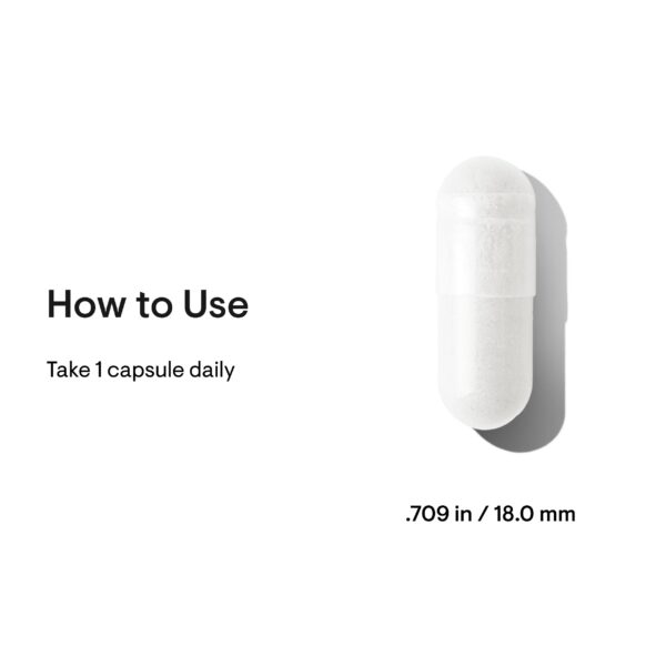 Cápsulas THORNE Zinc Bisglycinate 30 mg