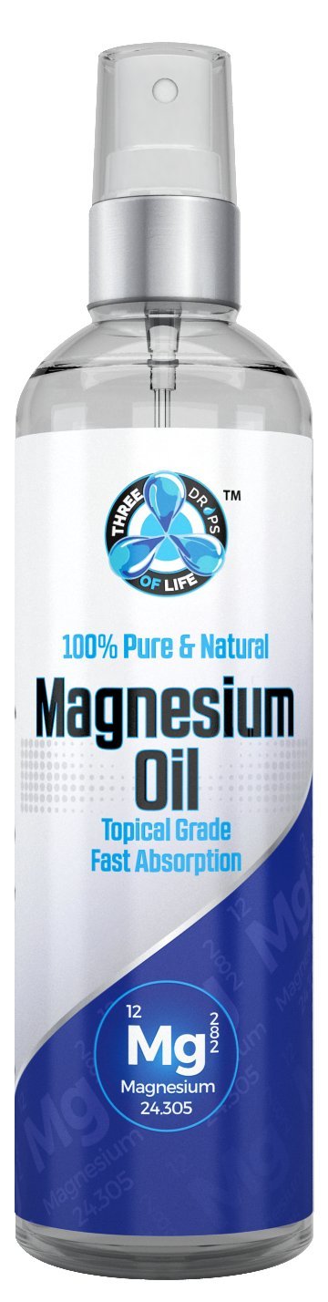 Version 1.0.0 Spray de magnesio Three Drops of Life - frente