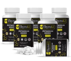 ThyroKI tableta de yoduro de potasio 130 mg