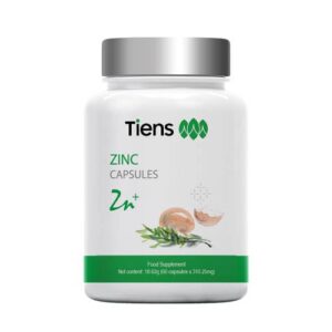 Botella Tiens Zinc cápsulas