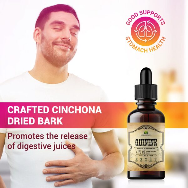 Version 1.0.0 Tinctura de corteza de cinchona para alivio de síntomas nocturnos