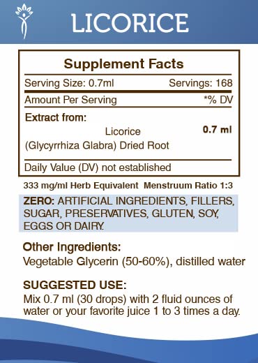 Tinctura extracto líquido regaliz sin alcohol Secrets of the Tribe
