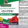 Version 1.0.0 Tinctura herbal pimienta cayena Nature's Answer 2 oz para salud