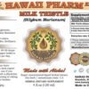 Etiqueta extracto líquido de cardo mariano HawaiiPharm 2 oz