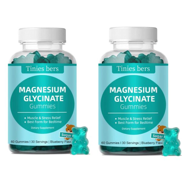 Tinies bers Gomitas glicinato magnesio 500 mg - front