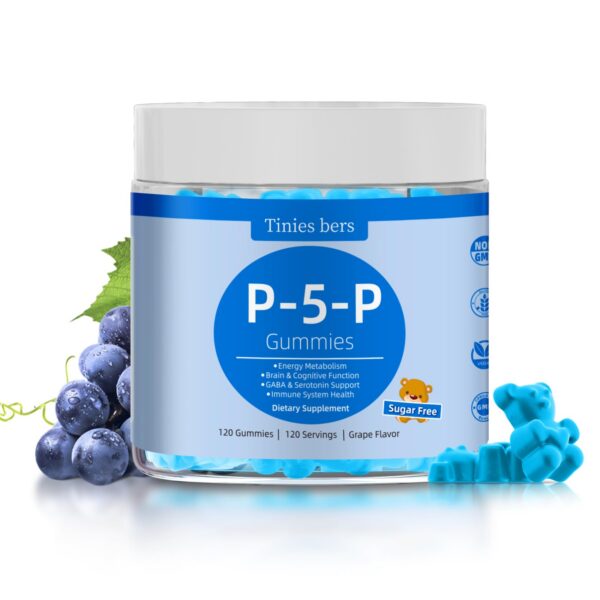 Gomitas P5P Tinies bers 50 mg B6 frasco