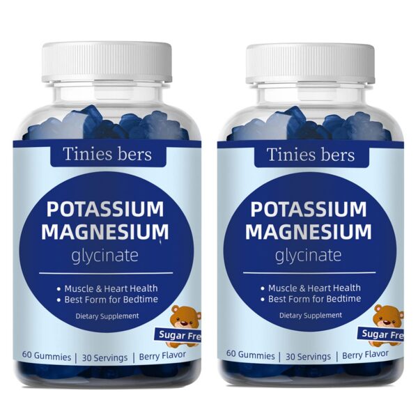 Gomitas potasio magnesio glicinato frasco