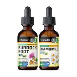 Version 1.0.0 Tinte raíz bardana BIO KRAUTER botella 2 oz