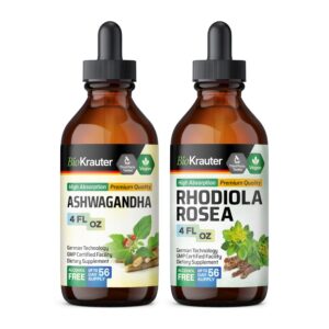 Tintura Ashwagandha BIO KRAUTER botella 4 oz