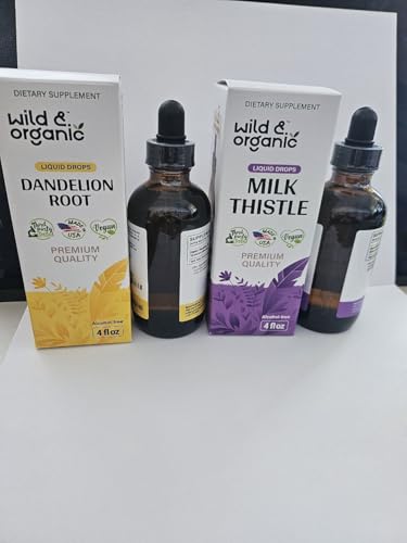 Tintura de cardo mariano para soporte hepático 4 fl oz