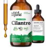 Tintura de cilantro orgánico gotas detox suplemento natural