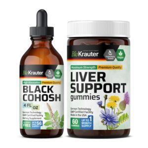 Tintura de cohosh negro BIO KRAUTER con 4 fl.oz